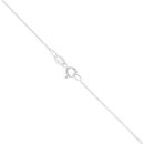 Silver 'Love You To The Moon And Back' Pendant And Chain 18" By Icesia