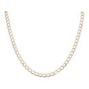 9ct Yellow Gold Curb Chain 20"