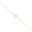 9ct Yellow Gold 0.05ct Diamond Swans Pendant And Chain 16"