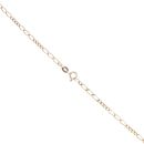 9ct Yellow Gold Figaro Chain 18"
