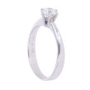 18ct White Gold 0.50ct Brilliant Cut Diamond Solitaire Ring