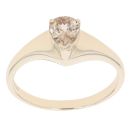 9ct Yellow Gold Yellow Gemstone Single Stone Ring