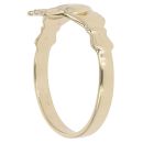 9ct Yellow Gold Claddagh Ring