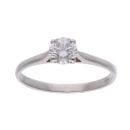 18ct White Gold 0.50ct Diamond Solitaire Ring