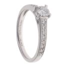 Platinum 0.46ct Brilliant Cut Diamond Solitaire Ring