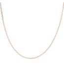 9ct Yellow Gold Square Belcher Chain 24"