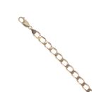 9ct Yellow Gold Curb Bracelet 7"