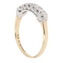 18ct Yellow Gold 0.25ct Five Stone Diamond Ring