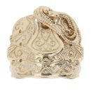 9ct Yellow Gold Saddle Ring