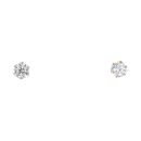 9ct Yellow Gold 4mm Cubic Zirconia Stud Earrings
