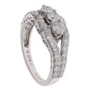 14ct White Gold 1.75ct Diamond Fancy Ring