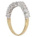 18ct Yellow Gold 0.70ct Brilliant Cut Diamond Wishbone Ring