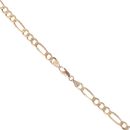 9ct Yellow Gold Figaro Chain 18"