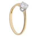 18ct Yellow Gold 0.55ct Brilliant Cut Diamond Solitaire Ring