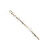 9ct Yellow Gold Curb Bracelet 8"