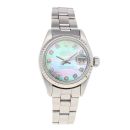 Rolex Custom Datejust Pre Owned Watch Ref 6917