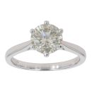 18ct White Gold 1.83ct Diamond Solitaire Ring