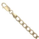 9ct Yellow Gold Curb Bracelet 7"