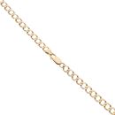 9ct Yellow Gold Curb Chain 18"