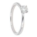18ct White Gold 0.33ct Diamond Solitaire Ring
