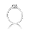 9ct White Gold 0.25ct Diamond Solitaire Ring