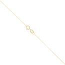 9ct Yellow Gold 0.15ct Diamond Heart Pendant And Chain 18"