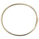 9ct Yellow Gold 0.15ct Brilliant Cut Diamond Bangle