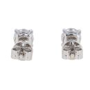9ct White Gold 0.16cts Diamond Stud Earrings by Anya Belle