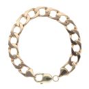 9ct Yellow Gold Curb Bracelet 7.5"