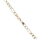 9ct Yellow Gold Figaro Chain 18"