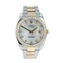 Rolex Custom Datejust Pre Owned Watch Ref 116203