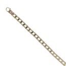 9ctc Yellow Gold Fancy Bracelet 8.5"