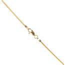 22ct Yellow Gold Foxtail Chain 18"