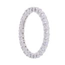 Platinum 1.00ct Brilliant Cut Diamond Full Eternity Ring