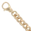 9ct Yellow Gold Belcher Bracelet 8.5"