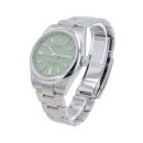 Rolex Oyster Perpetual 'Pistachio ' Pre Owned Watch Ref 134300