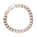 9ct Yellow Gold Curb Bracelet 8"