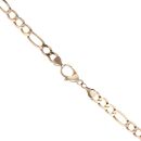 9ct Yellow Gold Figaro Chain 22"