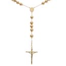 14ct Yellow Gold Rosary Beads 28"