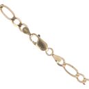 9ct Yellow Gold Figaro Chain 22"