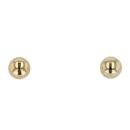 9ct Yellow Gold 5mm Ball Stud Earrings