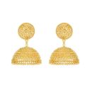 22ct Yellow Gold Earrings in Filligree with Droppers