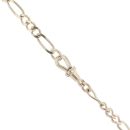 9ct Yellow Gold Figaro T-Bar Chain 22"