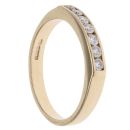 9ct Yellow Gold 0.30ct Brilliant Cut Diamond Eternity Ring