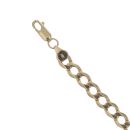 9ct Yellow Gold Curb Bracelet 8"