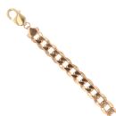 9ct Yellow Gold Curb Bracelet 8.5"