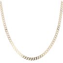 9ct Yellow Gold Curb Chain 20"