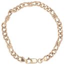 9ct Yellow Gold Curb Bracelet 7"