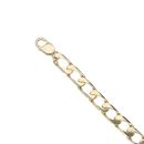 9ct Yellow Gold Curb Bracelet 9"