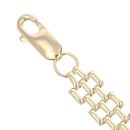 9ct Yellow Gold Rennie Mac Fancy Bracelet 7.5"